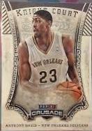 Anthony Davis #24 Basketball Cards 2013 Panini Crusade Knight Court