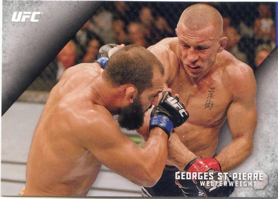 Georges St Pierre #20 Ufc Cards 2015 Topps UFC Knockout