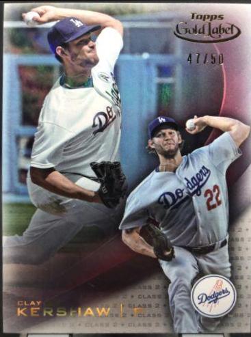 Clayton Kershaw [Class 3 Red] #22