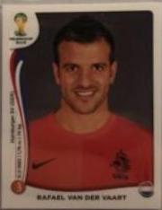 Rafael Van Der Vaart #138 Soccer Cards 2014 Panini World Cup Stickers