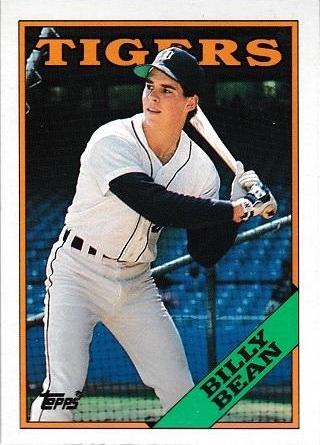 Billy Bean #267 Baseball Cards 1988 Topps