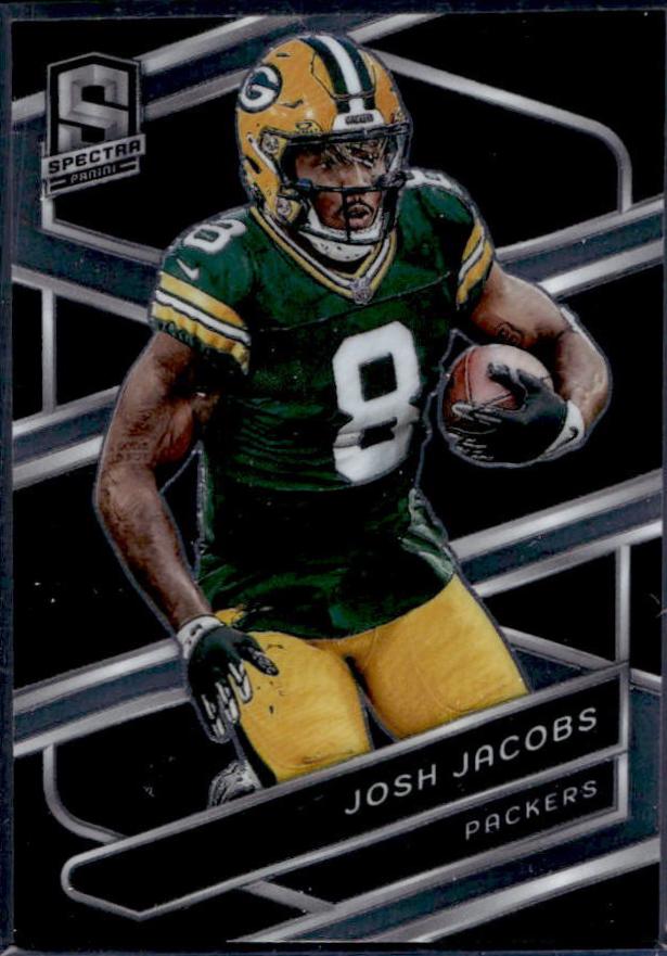 Josh Jacobs #42 Football Cards 2024 Panini Spectra