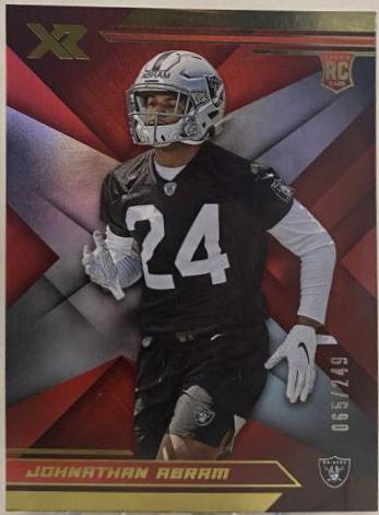 Johnathan Abram #145 2019 Panini XR Football