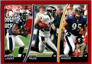 Ronnie Prude, Jarret Johnson, Dawan Landry