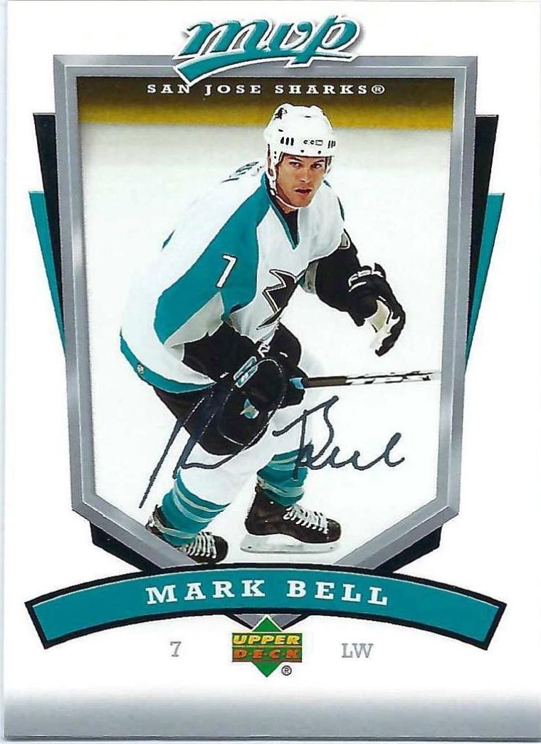 Mark Bell #242 Hockey Cards 2006 Upper Deck MVP