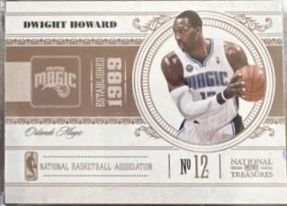 Dwight Howard #73 2010 Panini National Treasures Basketball