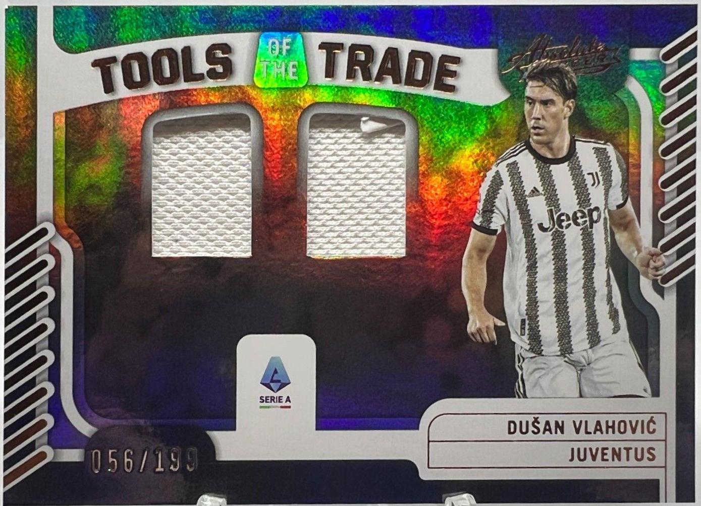 Dusan Vlahovic #AT-DV 2022 Panini Chronicles Absolute Tools Of The Trade Serie A