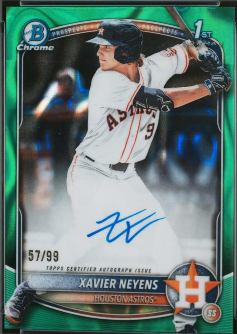 Xavier Neyens [Green Lava Refractor] #CPA-XN