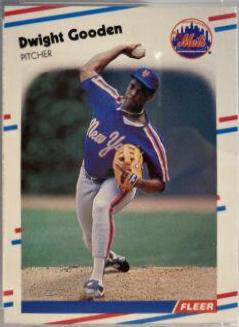 Dwight Gooden #135 Baseball Cards 1988 Fleer