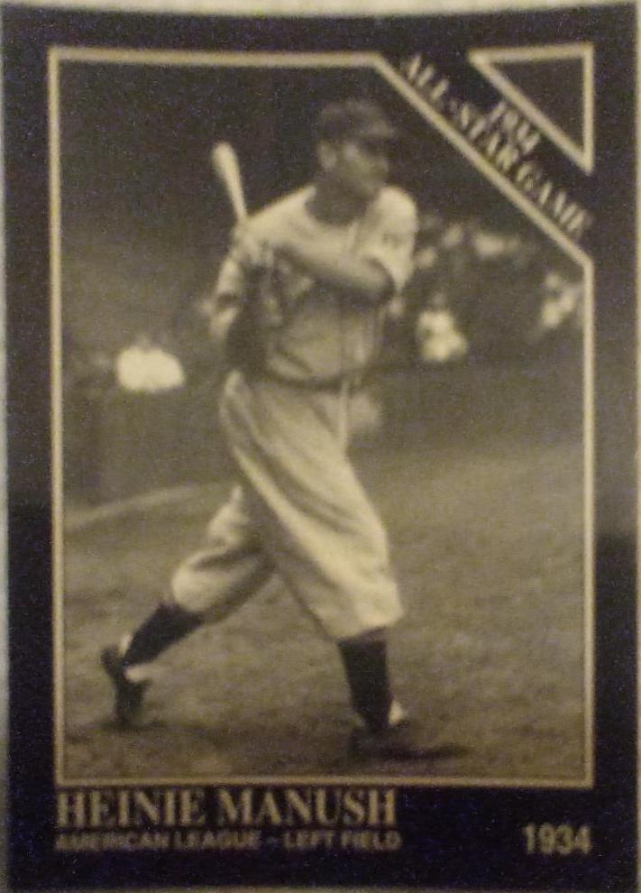 Heinie Manush #1077 Baseball Cards 1994 The Sportin News Conlon Collection