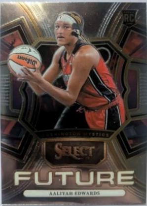 Aaliyah Edwards #25 Basketball Cards 2024 Panini Select WNBA Future