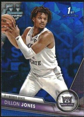 Dillon Jones #1 Basketball Cards 2023 Bowman Chrome University Sapphire