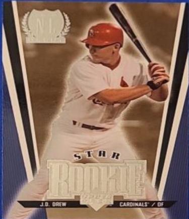 J. D. Drew #10 Baseball Cards 1999 Upper Deck