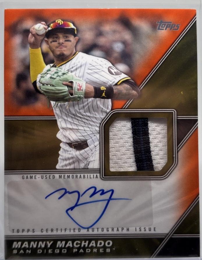 Manny Machado [Orange] #MLMA-MM