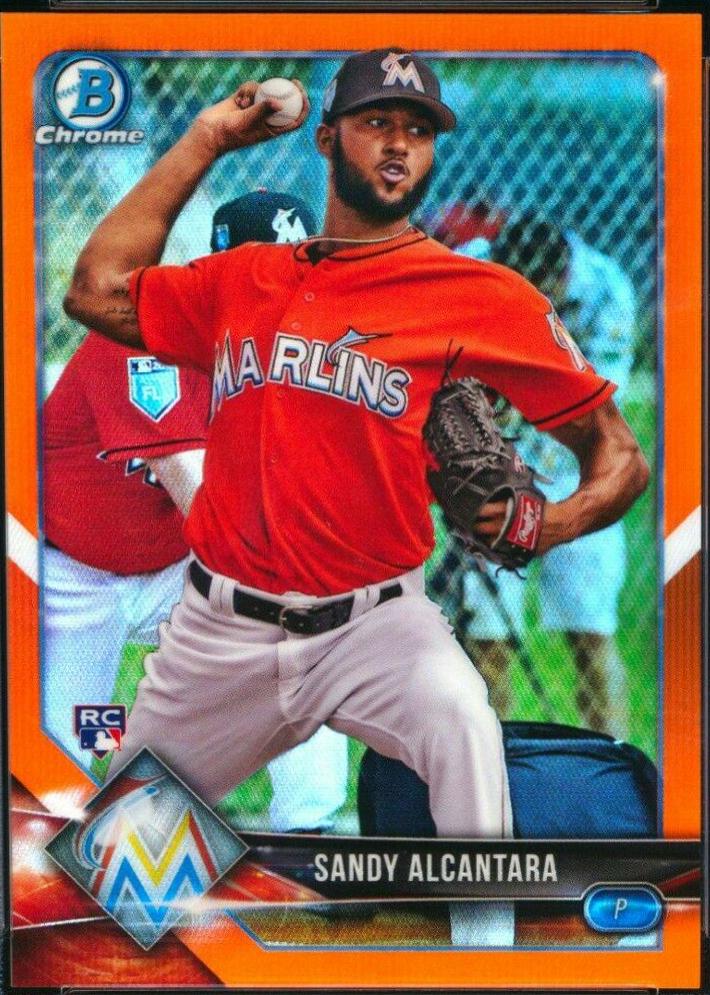 Sandy Alcantara [Orange Refractor] #19