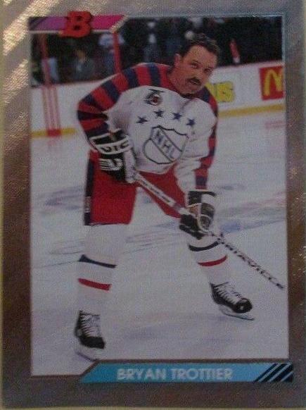Bryan Trottier #243 1992-93 Bowman Hockey