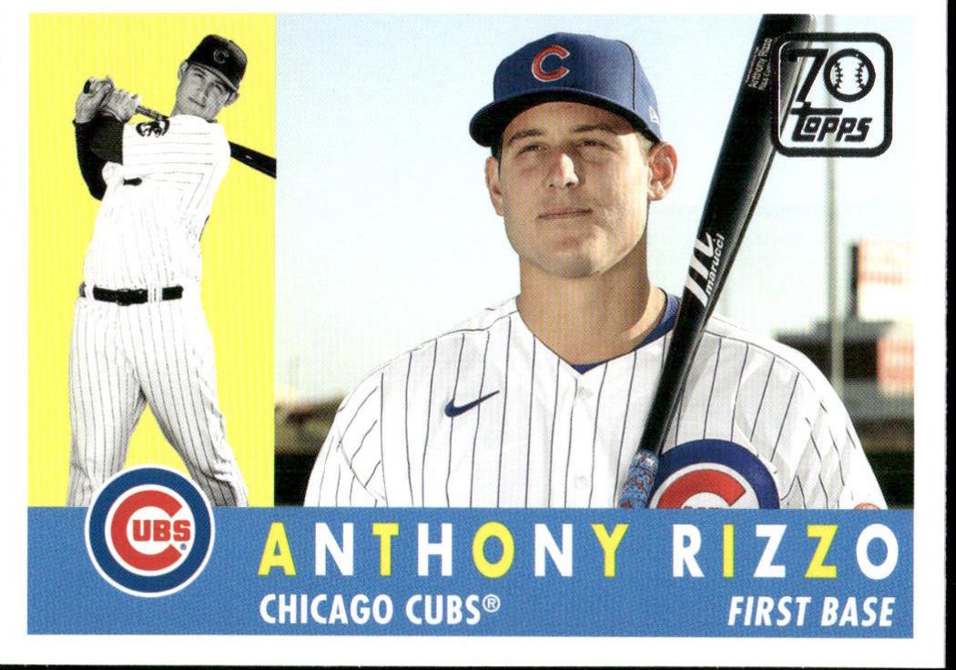 Anthony Rizzo #70YT-10 Baseball Cards 2021 Topps 70 Years of Baseball