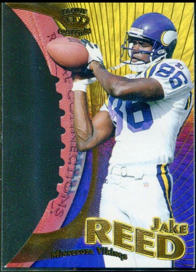 Jake Reed #10B Football Cards 1997 Pacific Dynagon Royal Connections