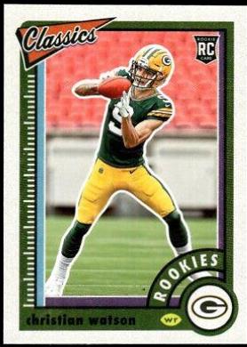 Christian Watson #177 Football Cards 2022 Panini Classics