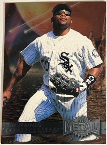 Tim Raines #93 1996 Metal Universe Baseball