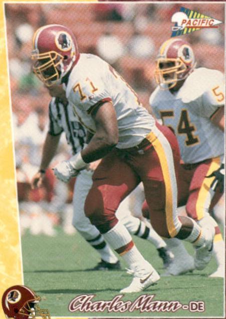 Charles Mann #39 Football Cards 1993 Pacific