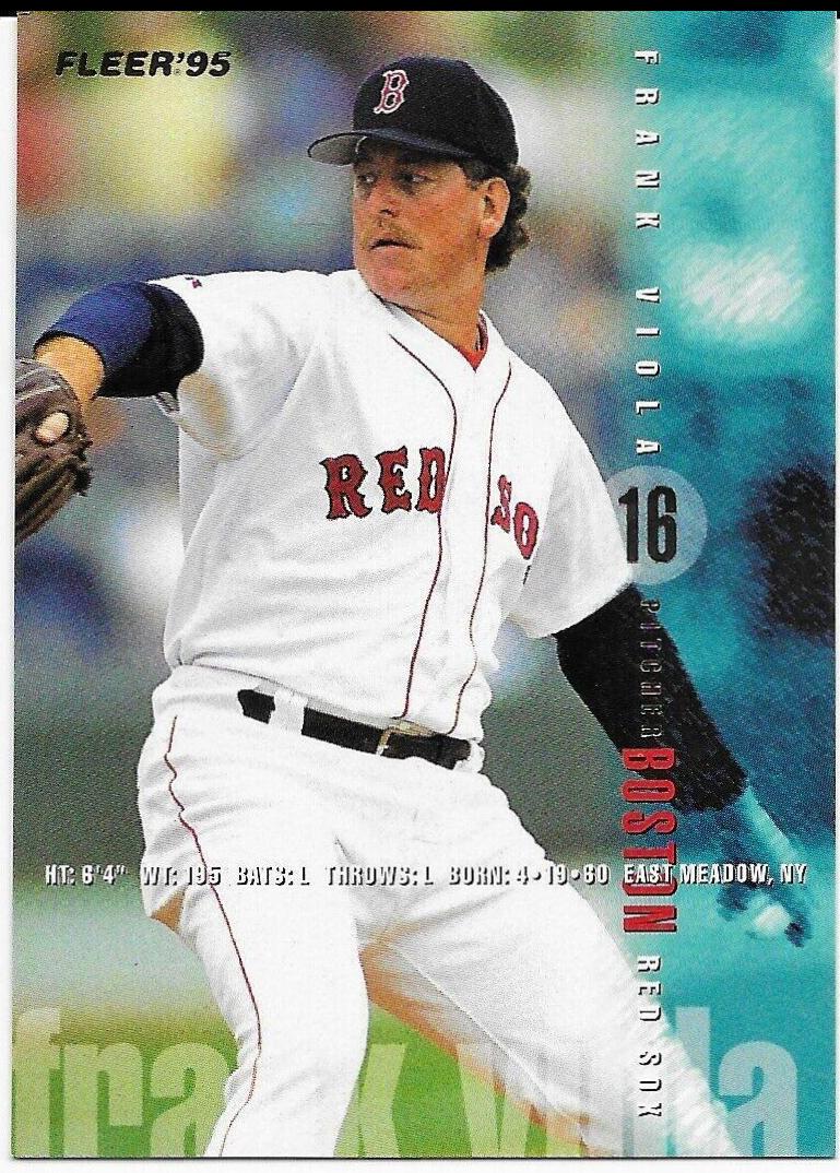 Frank Viola #43 Baseball Cards 1995 Fleer