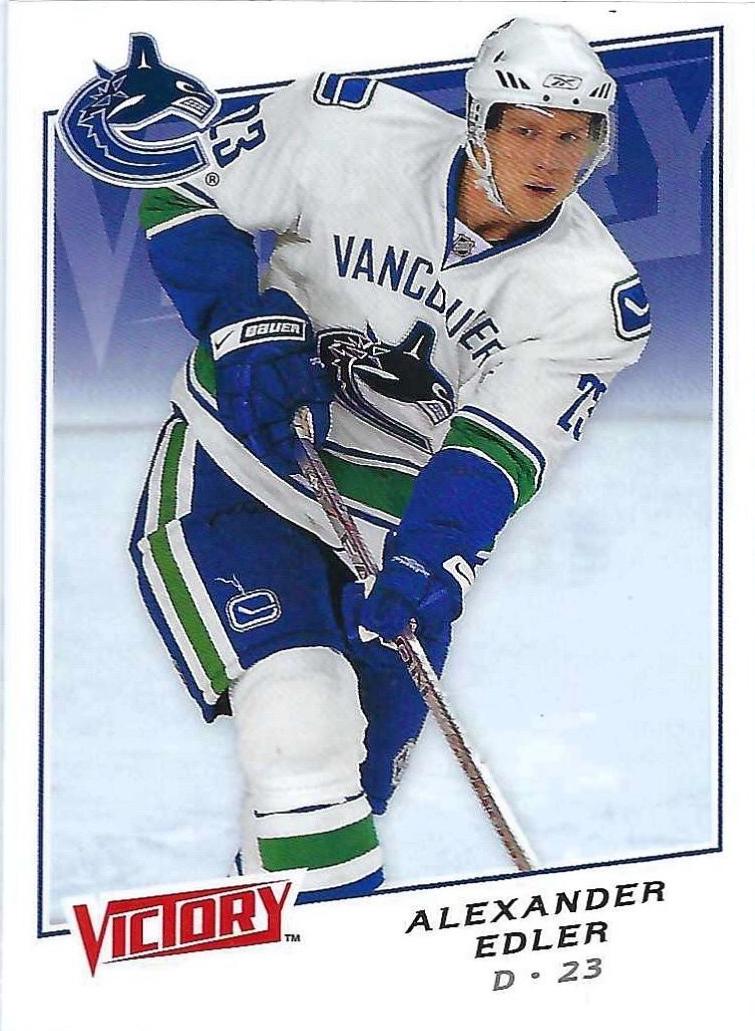 Alexander Edler #11 Hockey Cards 2008 Upper Deck Victory