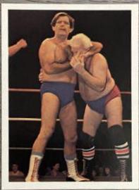 Johnny Weaver vs. J. J. Dillon #24 Wrestling Cards 1988 Wonderama NWA