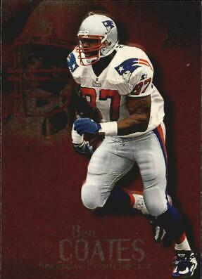 Ben Coates #12 Football Cards 1999 Skybox Molten Metal