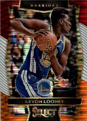 Kevon Looney Tri Color Prizm #55 Basketball Cards 2016 Panini Select