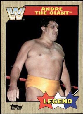 Andre the Giant #69 Wrestling Cards 2017 Topps WWE Heritage