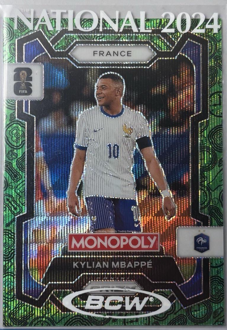 Kylian Mbappe [Green] #7 Prices | 2026 Panini Prizm Monopoly FIFA