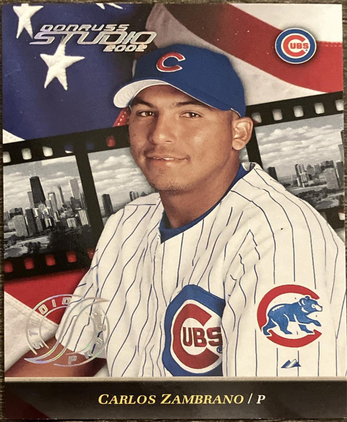Carlos Zambrano #104 2002 Donruss Studio Baseball