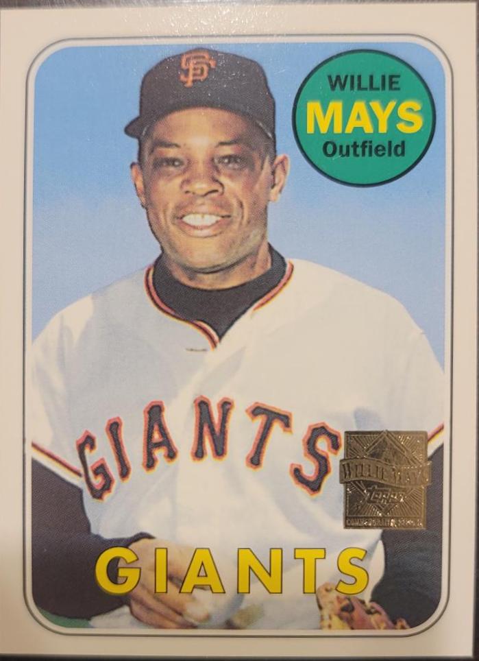 Willie Mays #190 1996 Topps Commemorative Baseball