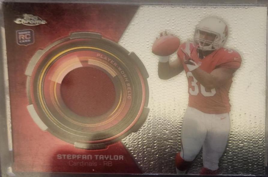 Steppan Taylor #RR-ST Football Cards 2013 Topps Chrome Rookie Relics