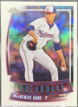 Mackenzie Gore #YQ-16 Baseball Cards 2023 Topps Chrome Youthquake