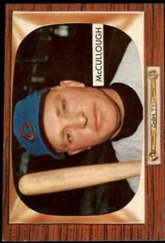 Clyde McCullough #280 1955 Bowman Baseball