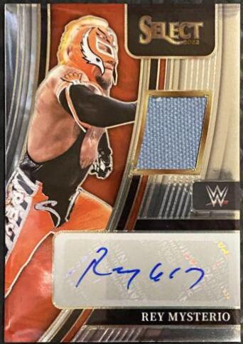 Rey Mysterio #AM-RMY Wrestling Cards 2022 Panini Select WWE Autograph Memorabilia