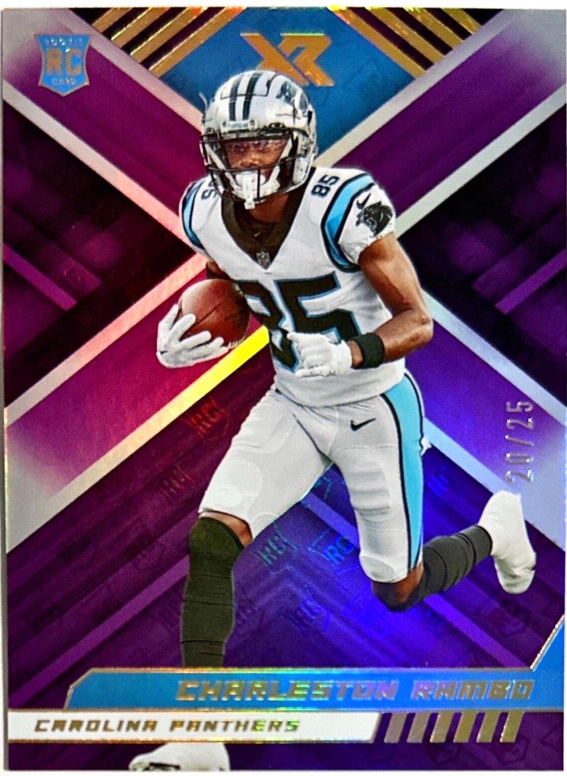 Charleston Rambo [Purple] #166 Prices | 2022 Panini XR | Football Cards