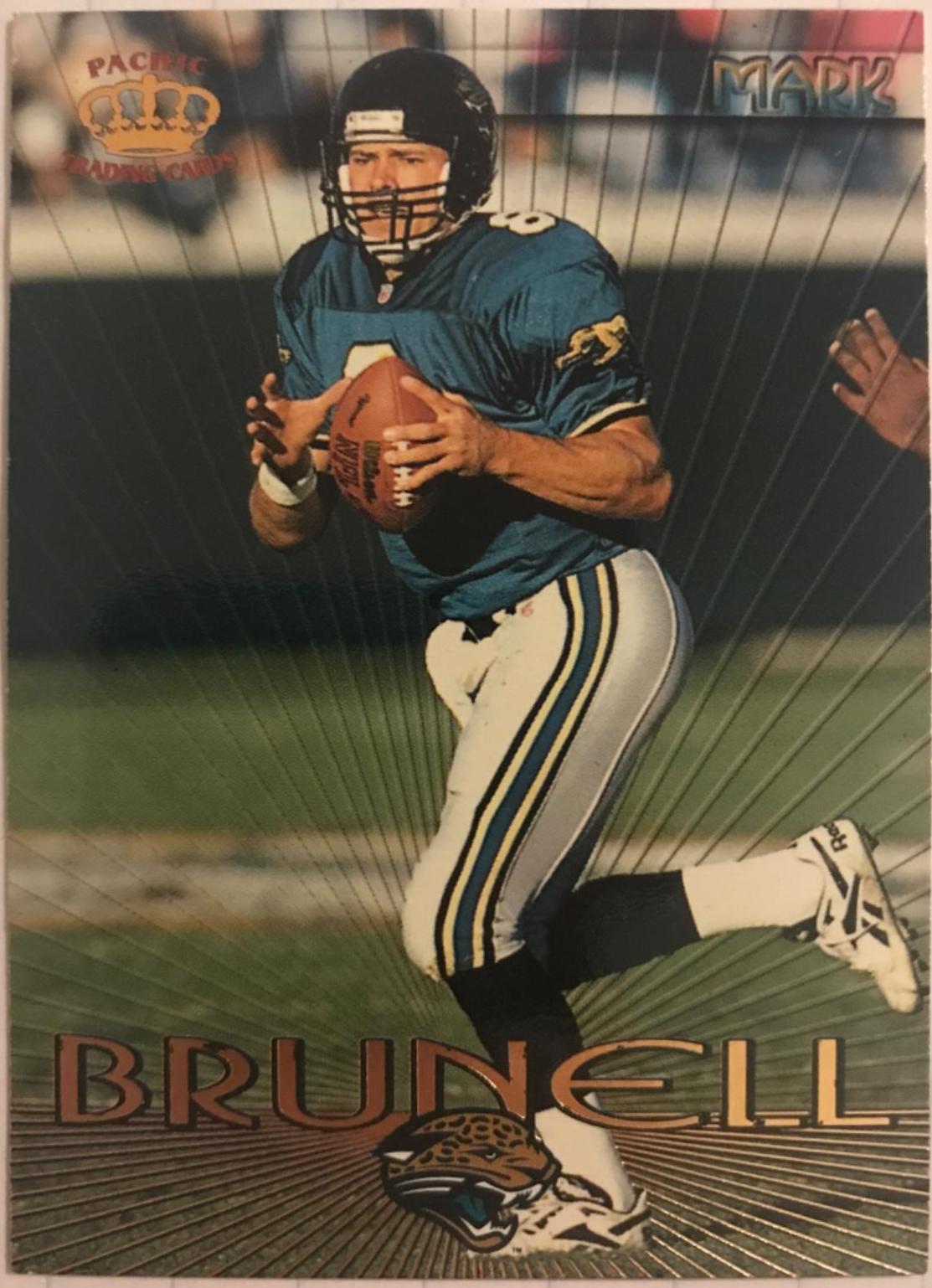 Mark Brunell #7 Football Cards 1997 Pacific Mark Brunell
