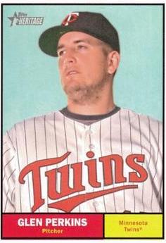 Glen Perkins #36 Baseball Cards 2010 Topps Heritage