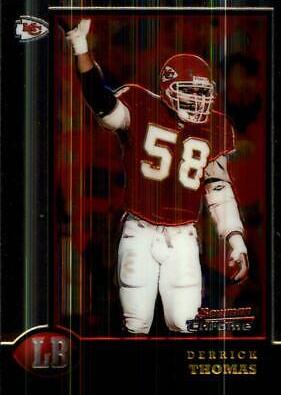 Derrick Thomas #126 1998 Bowman Chrome Football