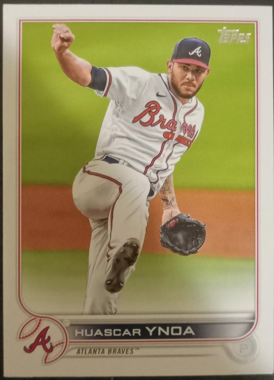 Huascar Ynoa #3 Baseball Cards 2022 Topps 1st Edition