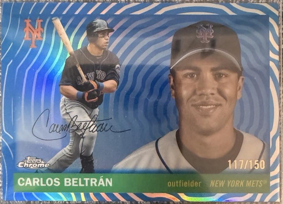 Carlos Beltran #493 2025 Topps Chrome Platinum Baseball
