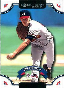 Tom Glavine #25 Baseball Cards 2002 Donruss