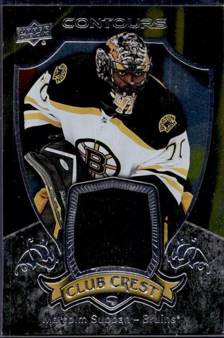 Malcolm Subban #CC-3 Hockey Cards 2015 Upper Deck Contours Club Crest