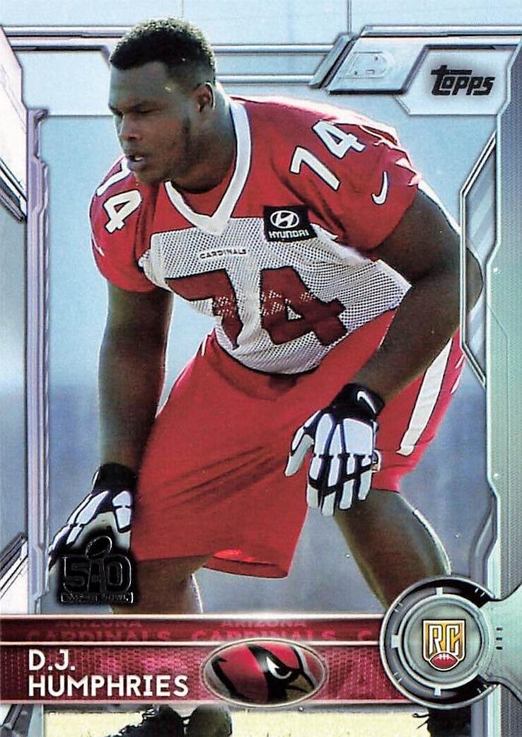 D.J. Humphries #435 Football Cards 2015 Topps