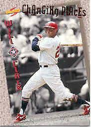Will Clark #CP1 Baseball Cards 1994 Score Rookie Traded Changing Places