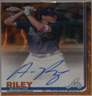 Austin Riley [Orange Refractor] #RA-AR