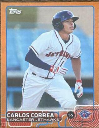 Carlos Correa #125 Baseball Cards 2015 Topps Pro Debut